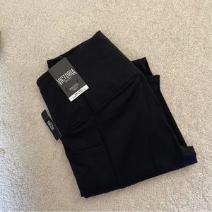 Victorias Secret black pocket leggings